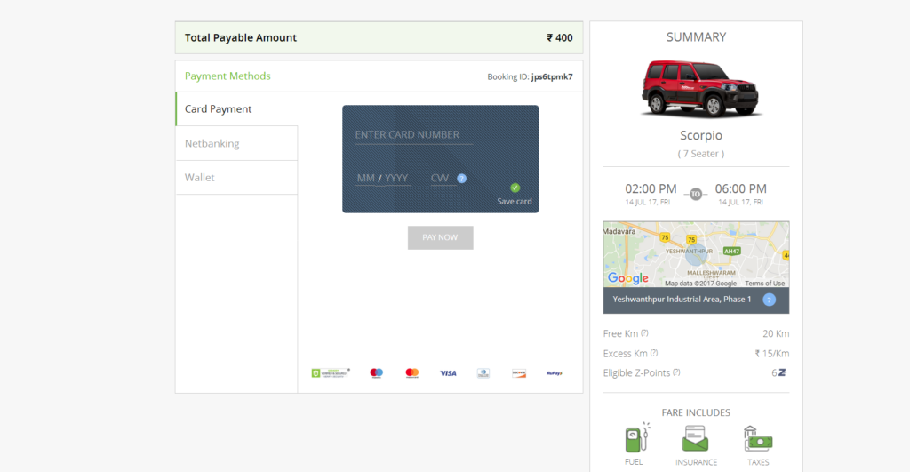 How to Book a Self-Drive Car through Zoomcar